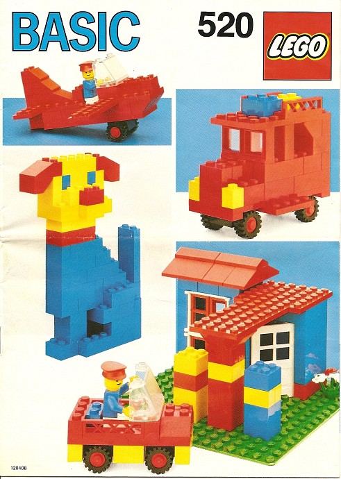 LEGO 520 - Basic Building Set, 5+