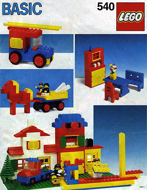 LEGO 540 Basic Building Set, 5+