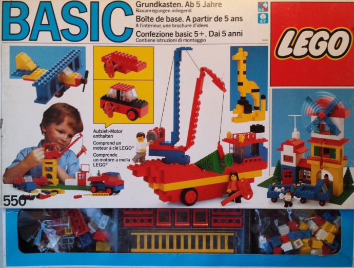 LEGO 550 Basic Building Set, 5+