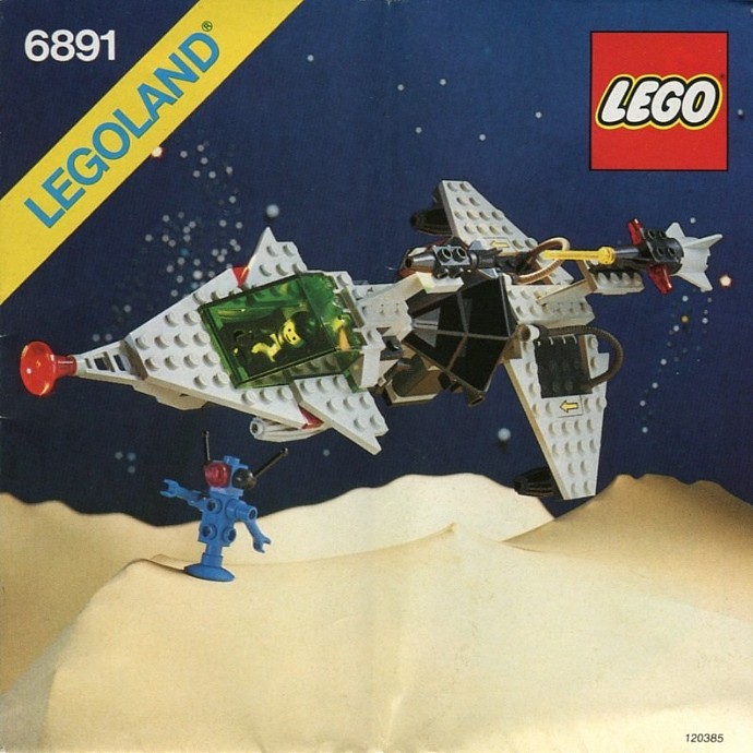 LEGO 6891 - Gamma V Laser Craft