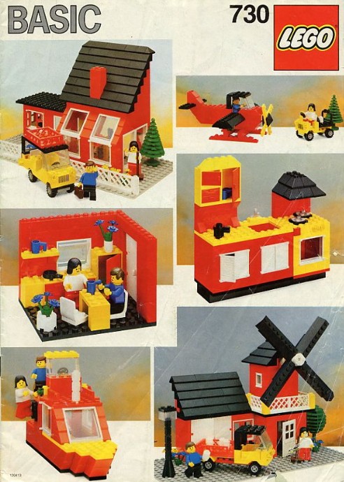LEGO 730 Basic Building Set, 7+