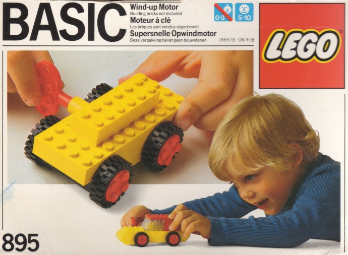 LEGO 895 Wind-Up Motor