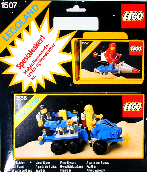 LEGO 1507 Special Two-Set Space Pack