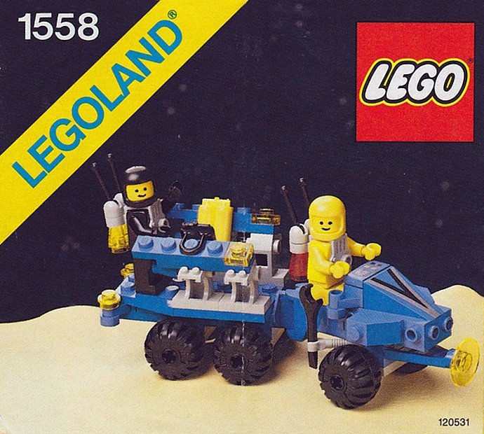 LEGO 1558 Mobile Command Trailer