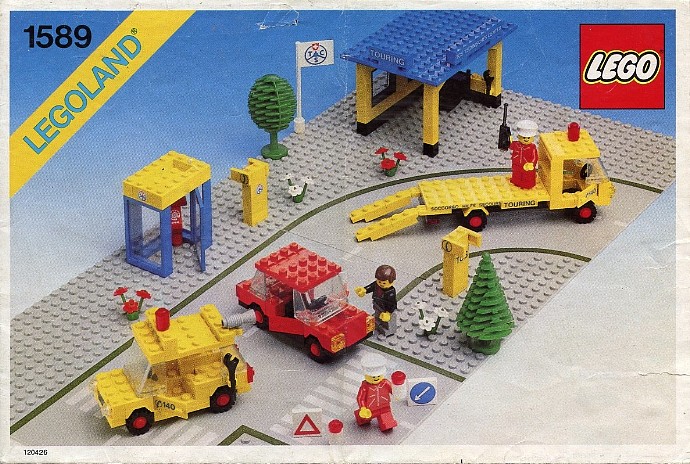 LEGO 1589 Breakdown Assistance, Touring Club Schweiz Edition