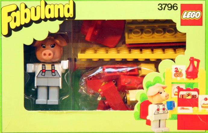 LEGO 3796 Patricia Piglet at her Bakery