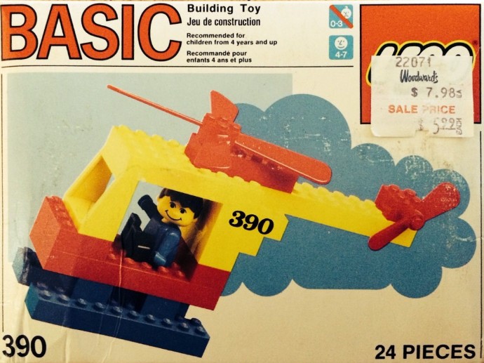 LEGO 390 Helicopter