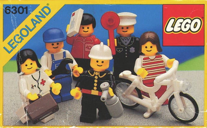 LEGO 6301 - Town Mini-Figures
