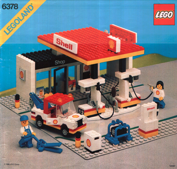LEGO 6378 - Shell Service Station