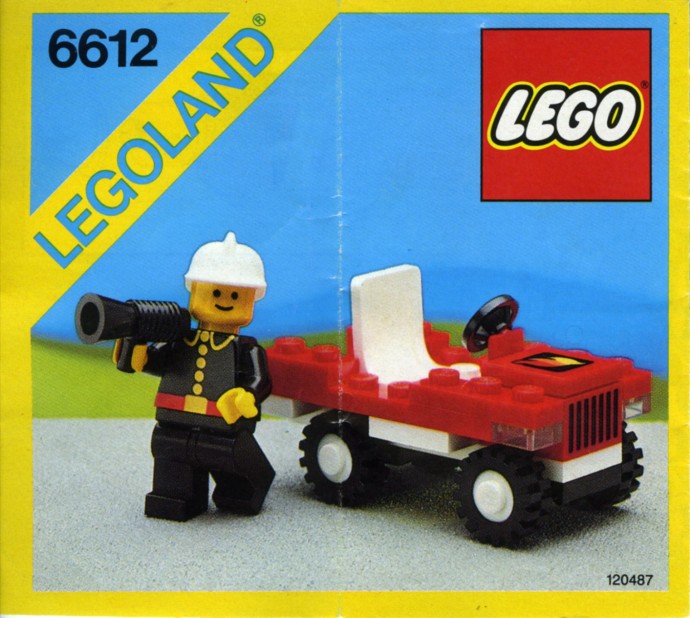 LEGO 6612 - Fire Chief's Car