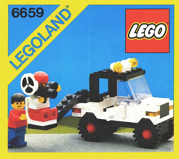 LEGO 6659 - TV Camera Crew