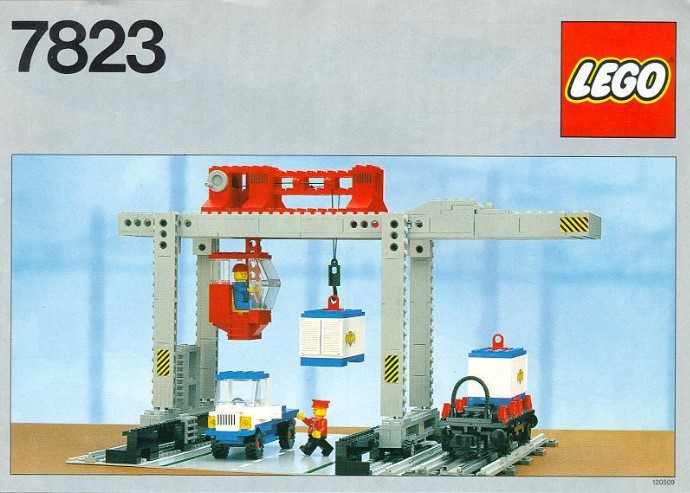 LEGO 7823 Container Crane Depot