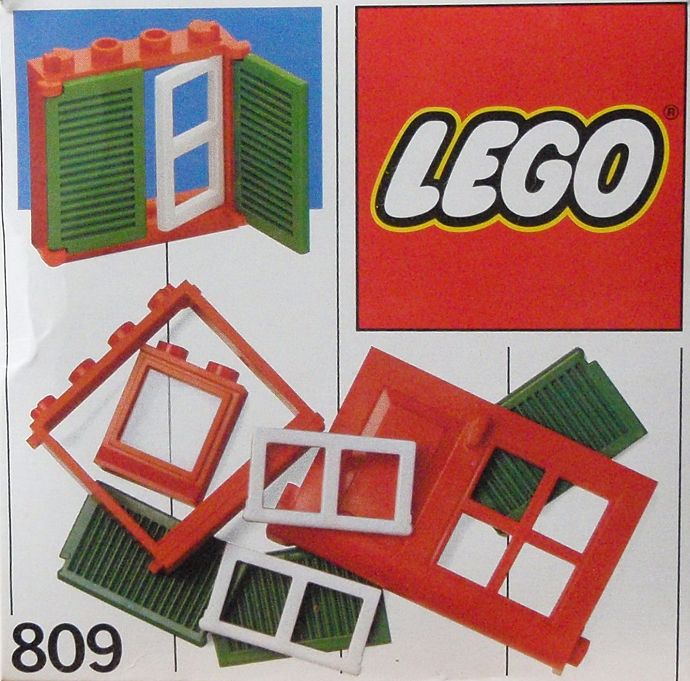 LEGO 809 Doors and Windows