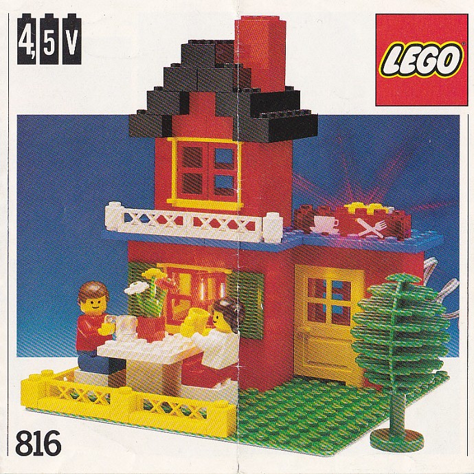 LEGO 816 Lighting Bricks, 4.5V