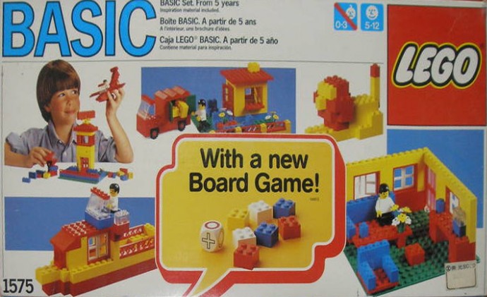 LEGO 1575 Basic Set 5+ with Board Game