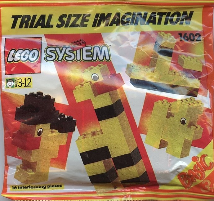 LEGO 1602 Basic Set 3+