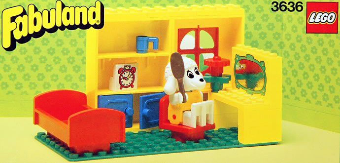 LEGO 3636 - Lucy Lamb's Bedroom