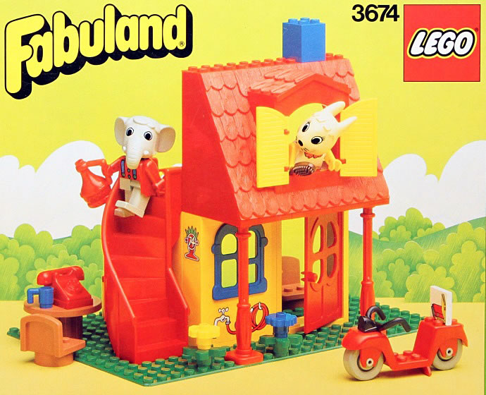 LEGO 3674 - Bonny Bunny's New House