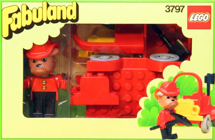 LEGO 3797 Fire Chief Boris Bulldog