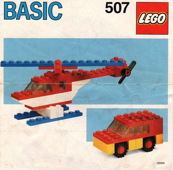 LEGO 507 Basic Building Set, 5+