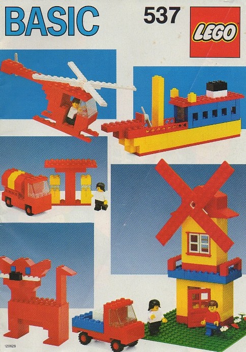 LEGO 537 Basic Building Set, 5+