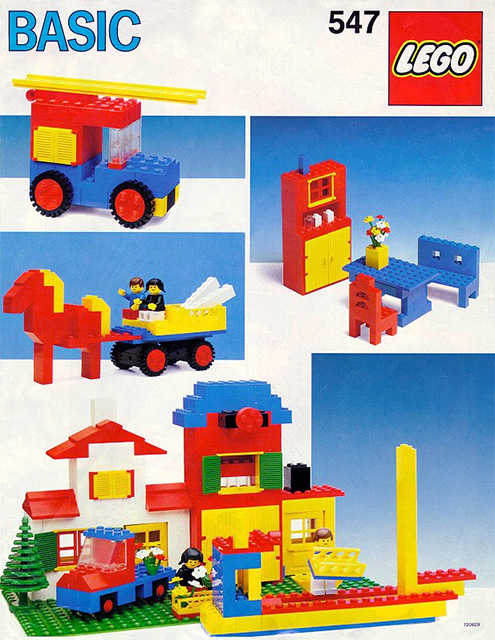 LEGO 547 Basic Building Set, 5+