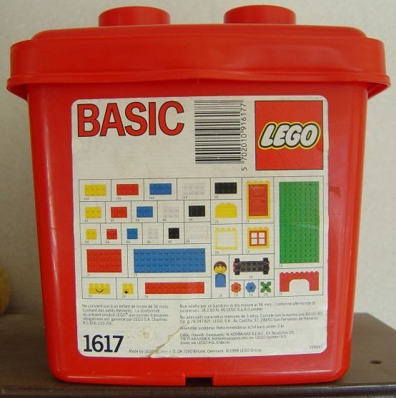 LEGO 1617 Small Bucket