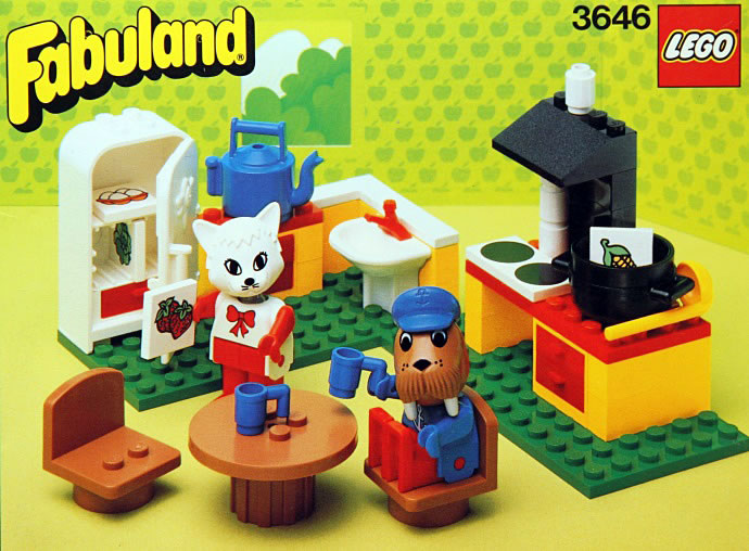 LEGO 3646 Catherine Cat in her Kitchen