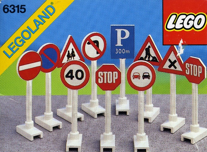 LEGO 6315 - Road Signs
