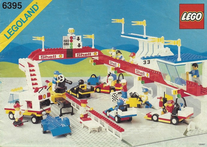 LEGO 6395 - Victory Lap Raceway