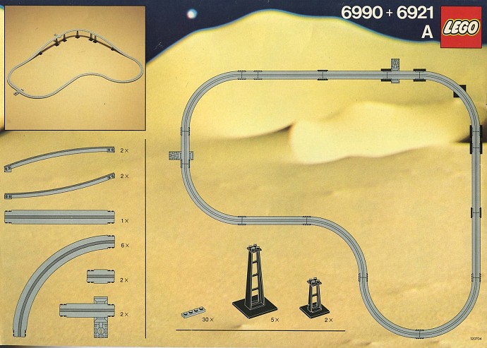 LEGO 6921 - Monorail Accessory Track