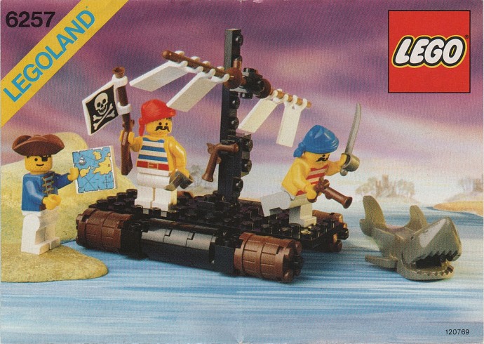 LEGO 6257 Castaway's Raft