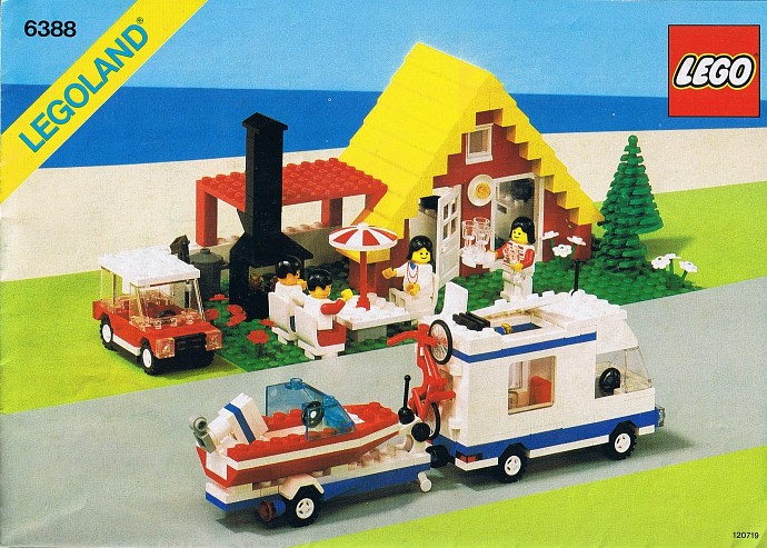 LEGO 6388 Holiday Home with Campervan
