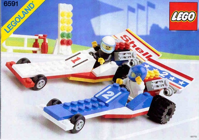 LEGO 6591 - Nitro-Dragsters