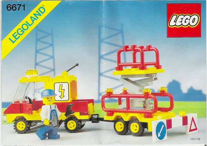 LEGO 6671 - Utility Repair Lift