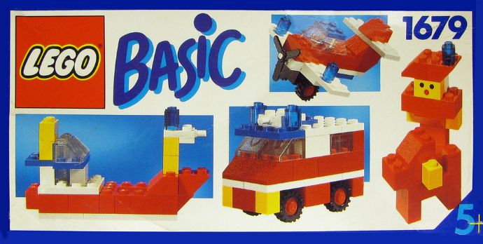 LEGO 1679 Basic Building Set, 5+