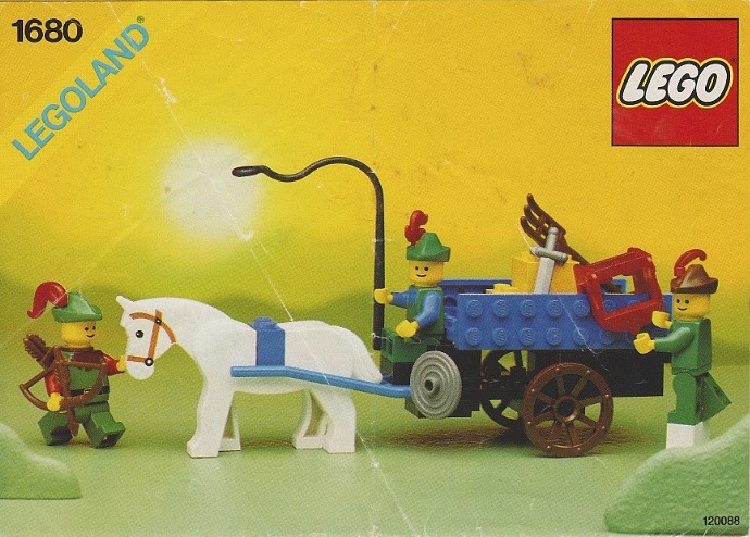 LEGO 1680 Crusader's Cart