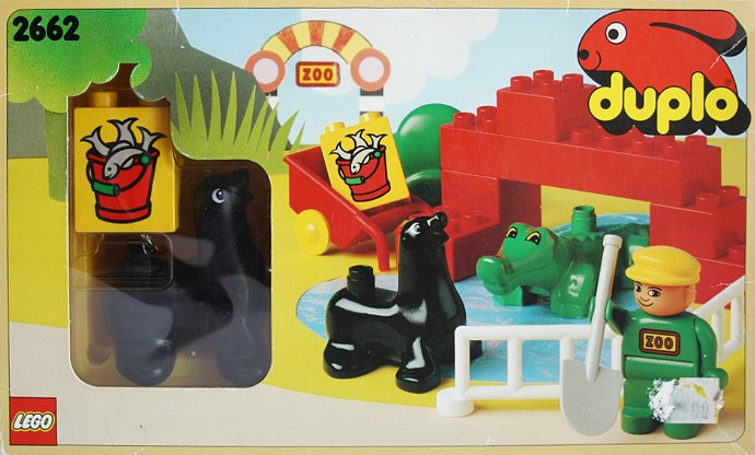 LEGO 2662 - Crocodile and Sea Lion