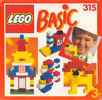 LEGO 315 Basic Building Set, 3+