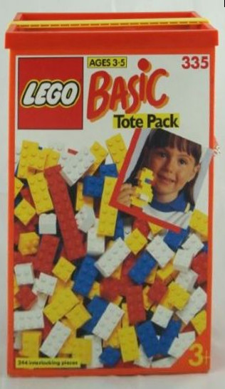 LEGO 335 Basic Building Set, 3+