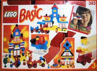 LEGO 385 Basic Building Set, 3+
