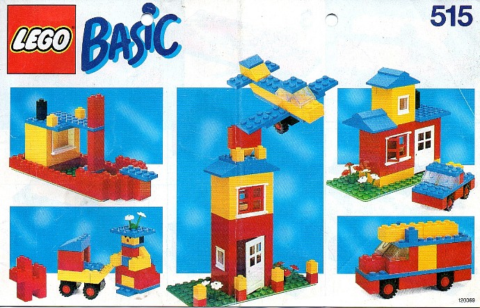 LEGO 515 Basic Building Set, 5+