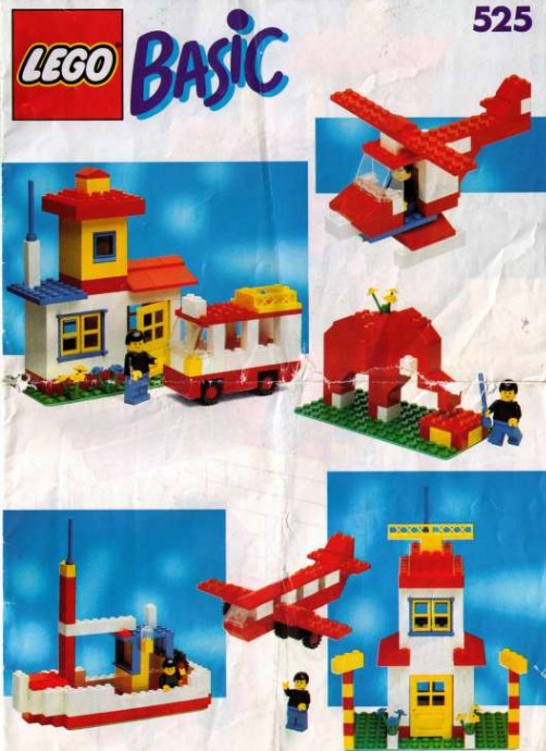 LEGO 525 Basic Building Set, 5+