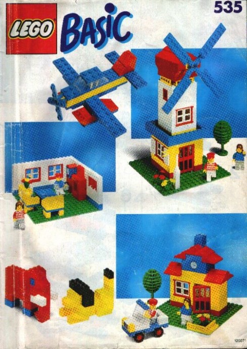LEGO 535 Basic Building Set, 5+