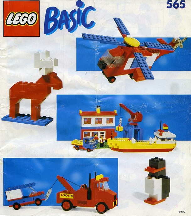 LEGO 565 Basic Building Set, 5+