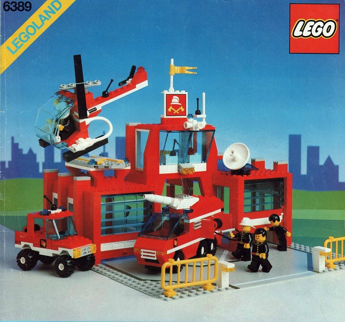 LEGO 6389 Fire Control Center
