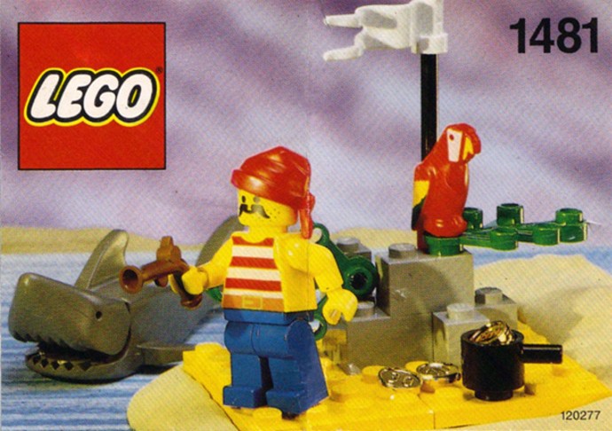 LEGO 1481 - Pirates Desert Island