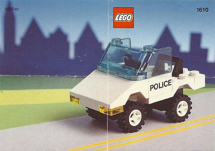 LEGO 1610 Police Car