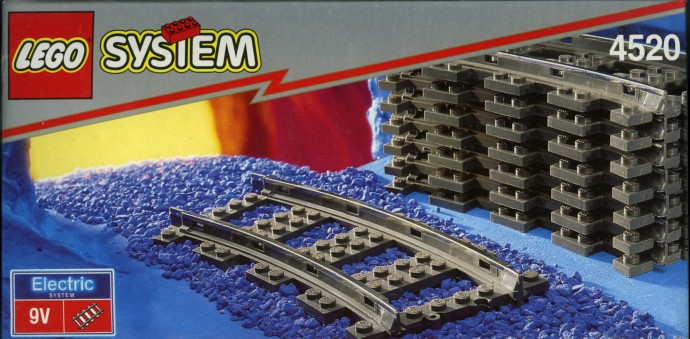 LEGO 4520 Curved Rails