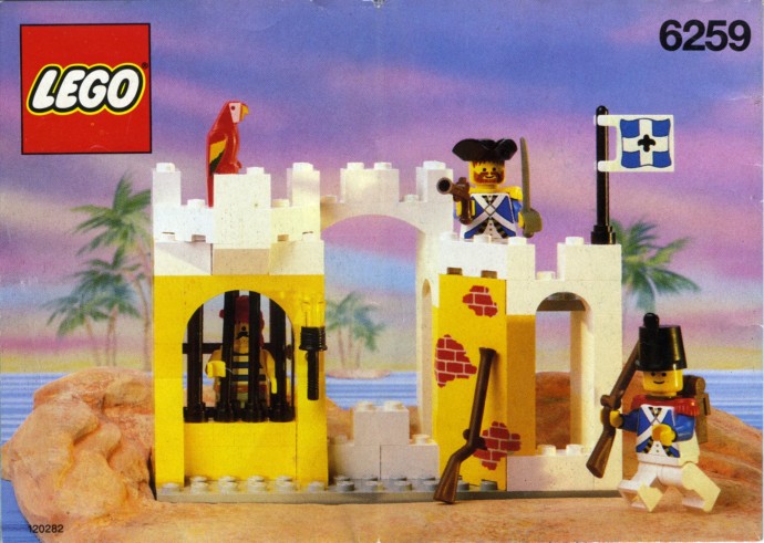 LEGO 6259 Broadside's Brig